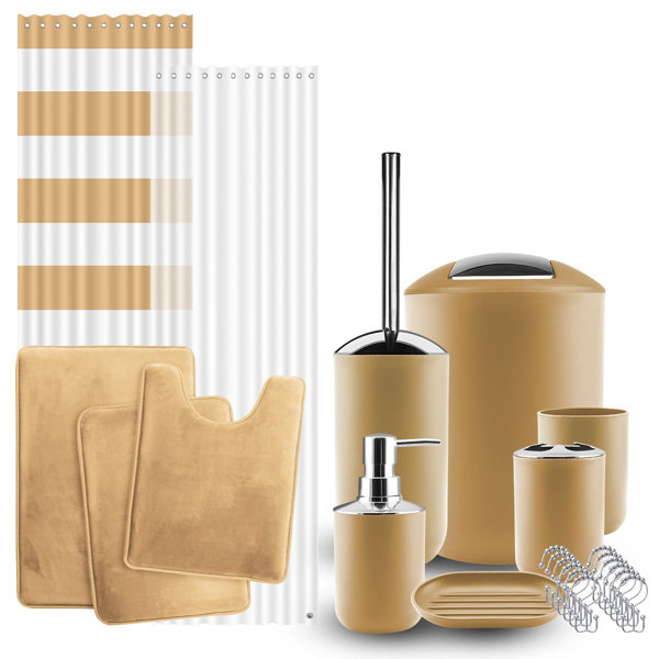 Clara Clark Bathroom Accessory Set & Reviews Wayfair